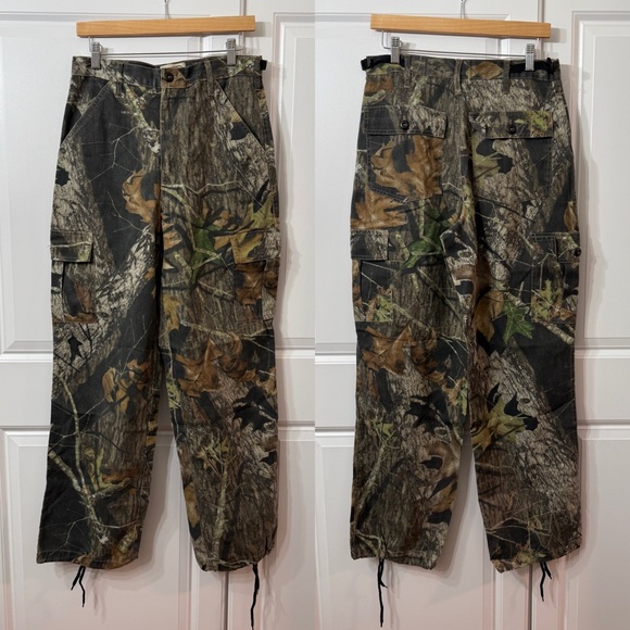 Mossy Oak Pants - Field staff by Mossy Oak Camo Cargo Size Small 28-30 Pants Fieldstaff